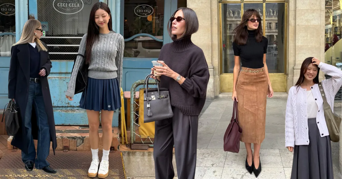 Loạt cách phối ấn tượng phá vỡ định kiến áo len “nhàm chán”