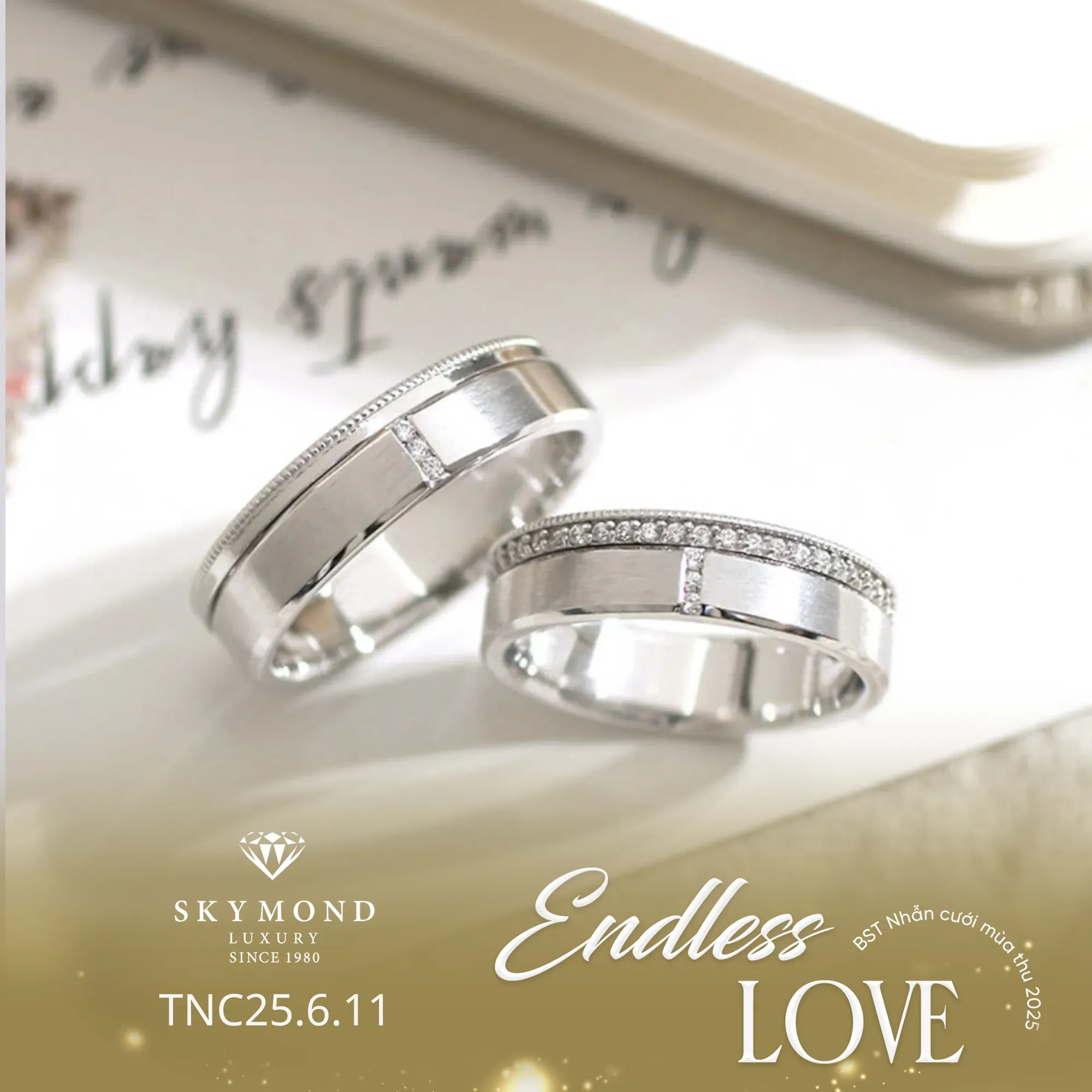 nhẫn cưới bạch kim